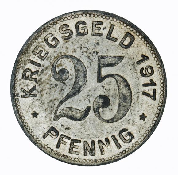 25 pfennig 1917 Haan Rhineland (1)