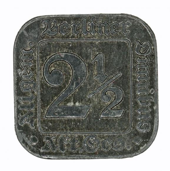 2 1/2 pfennig Allgemeine Berliner Omnibus A.G. Berlin (1)