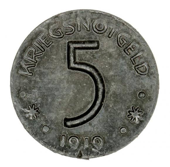 5 pfennig 1919 Hersfeld Hesse (1)