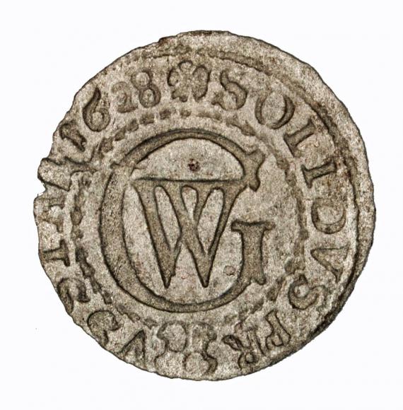 Schilling 1628 George William Duchy of Prussia Kaliningrad (1)