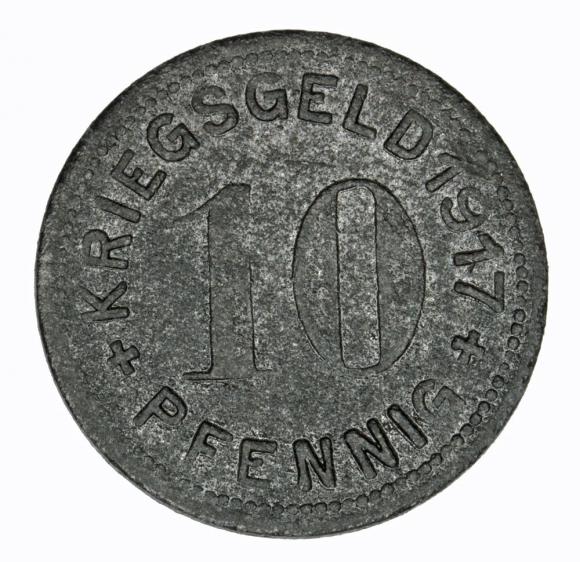 10 pfennig 1917 Mettmann Rhineland (1)