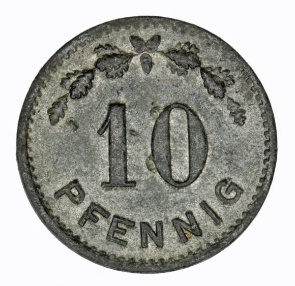 10 pfennig Letmathe camp token World War I