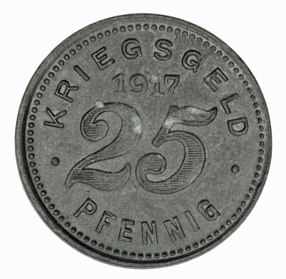 25 pfennig 1917 Velbert Rhineland (1)