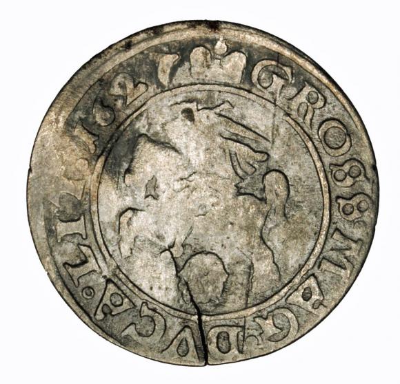 Groschen 1627 Sigismund III Vasa Wilno (2)