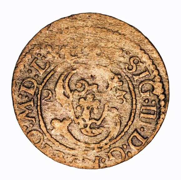 Schilling 1623 Sigismund III Vasa Vilnius (1)