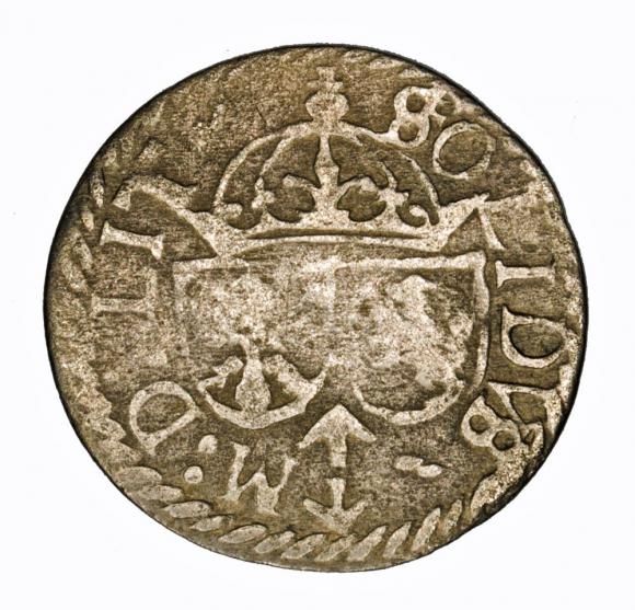Schilling 1614 Sigismund III Vasa Vilnius (2)
