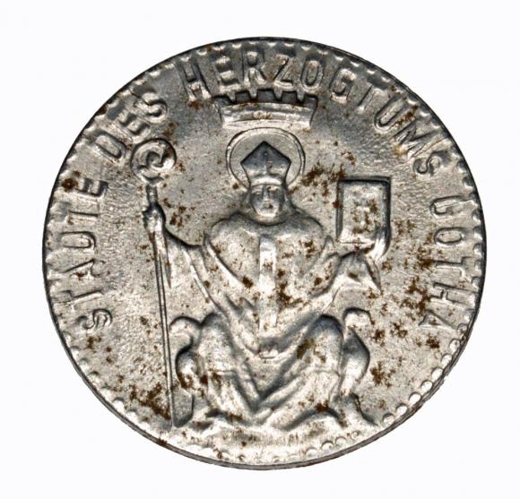 2 pfennig Gotha Saxony (2)