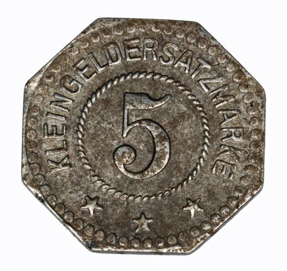 5 pfennig 1917 Torgau Saxony (1)