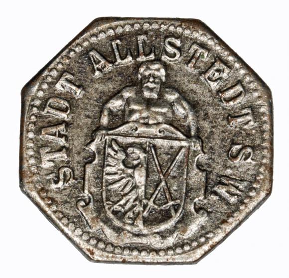 5 pfennig Allstedt Saxony (2)