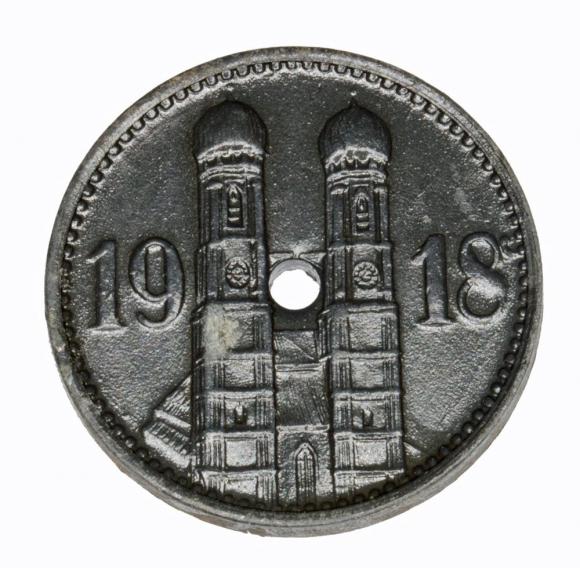15 pfennig 1918 Munich Bavaria (2)