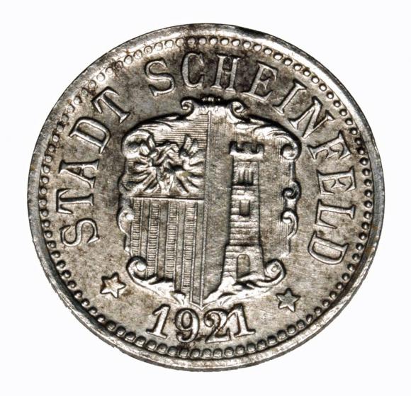 10 pfennig 1921 Scheinfeld Bavaria
