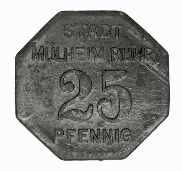 25 pfennig Mulheim a.d. Ruhr Rhineland (1)