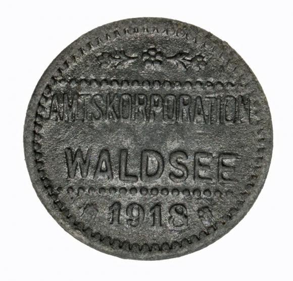 5 pfennig 1918 Waldsee Wurttemberg (2)