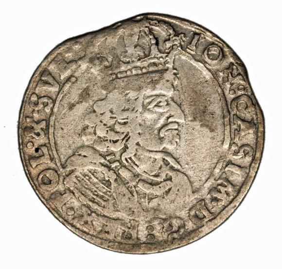 6 groschen 1661 Johann Kasimir Bydgoszcz (1)