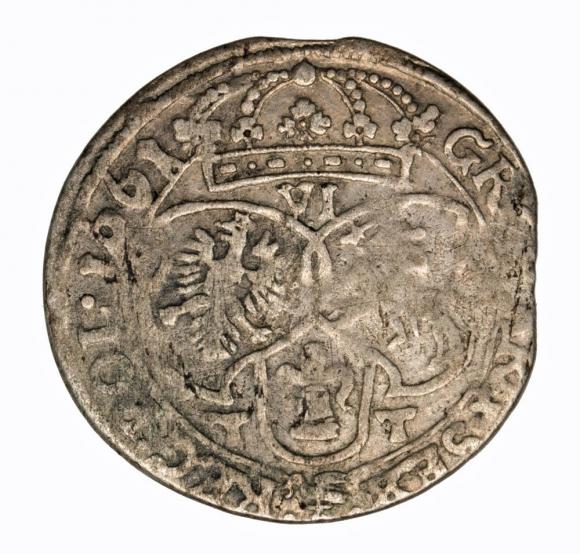 6 groschen 1661 Johann Kasimir Bydgoszcz (2)