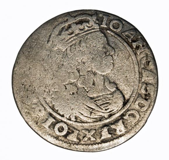 6 groschen 1663 Johann Kasimir Krakow (1)