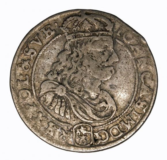 6 groschen 1667 Johann Kasimir Bydgoszcz (1)