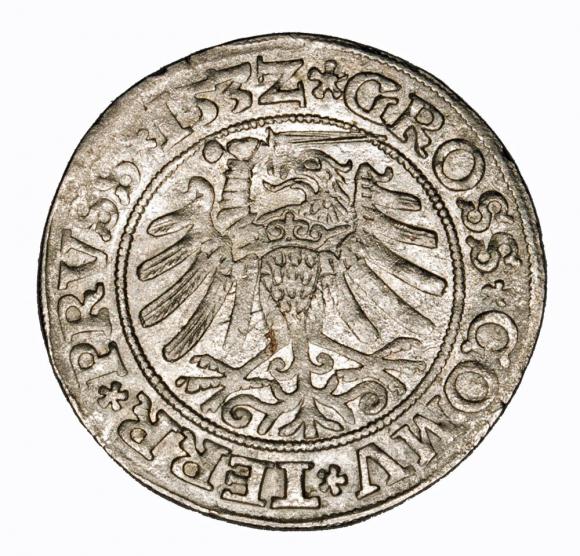 Groschen 1532 Sigismund I the Old Torun