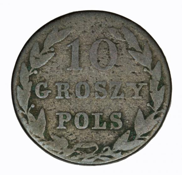 10 groschen 1822 Polish Kingdom Warsaw (1)