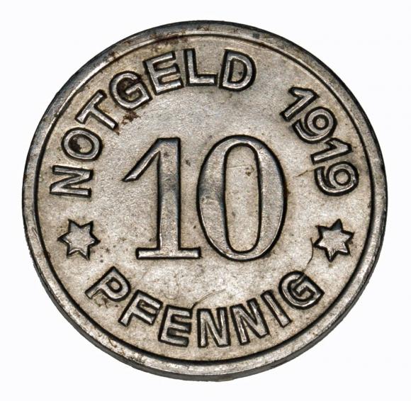 10 pfennig 1919 Gryfow Slaski / Greiffenberg