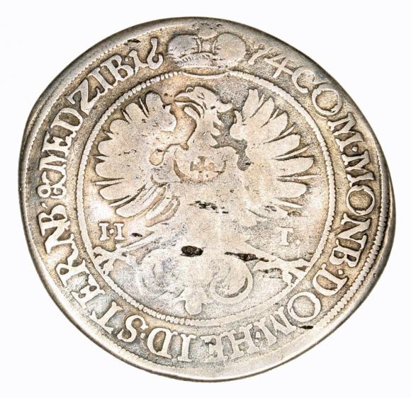 15 kreuzer 1694 Silvius II Frederick Duchy of Olesnica Bierotow Radziejowice