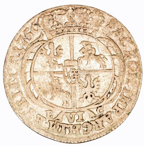 6 groschen 1756 Augustus III Leipzig (2)