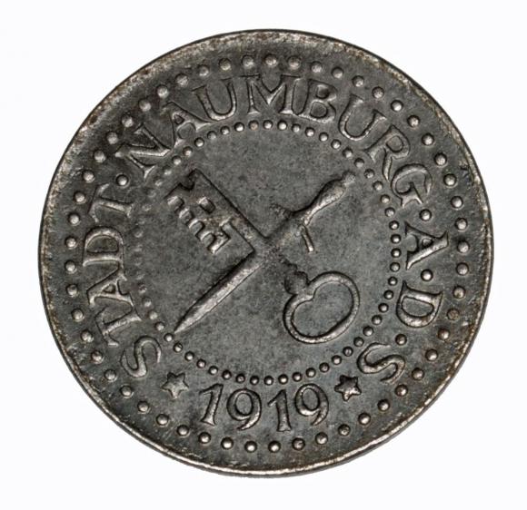 10 pfennig 1919 Naumburg Saxony (2)