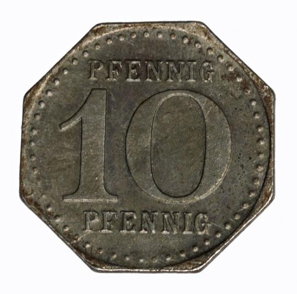 10 pfennig 1919 Naumburg Saxony (1)