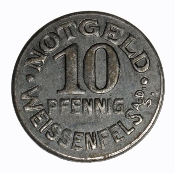 10 pfennig 1920 Weissenfels Saxony (1)