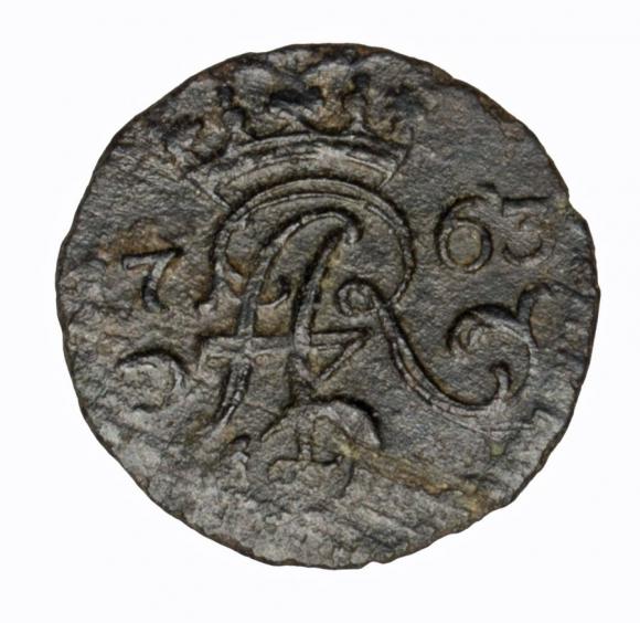 Schilling 1763 Augustus III Elblag (2)