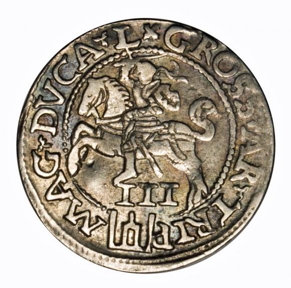 3 groschen 1562 Sigismund II Augustus Vilnius (1)