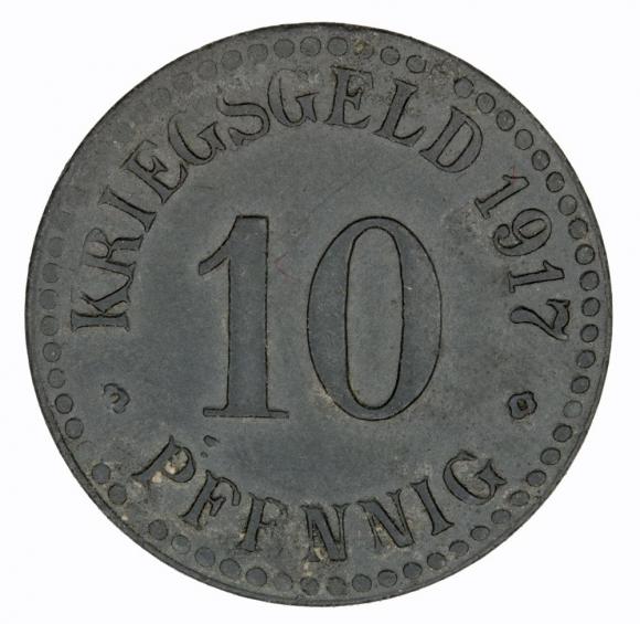 10 pfennig 1917 Cassel Hessen