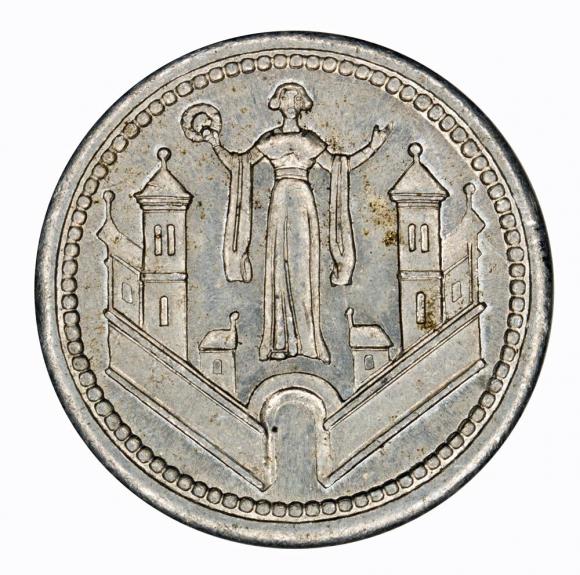 10 pfennig 1921 Magdeburg Saxony