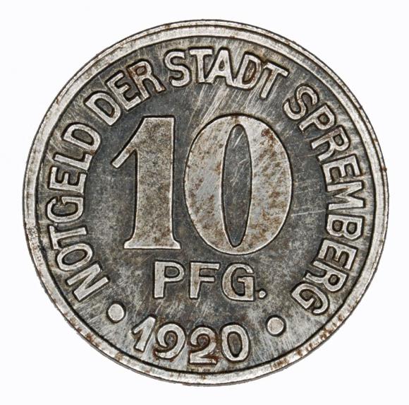 10 pfennig 1920 Spremberg Brandenburg (1)