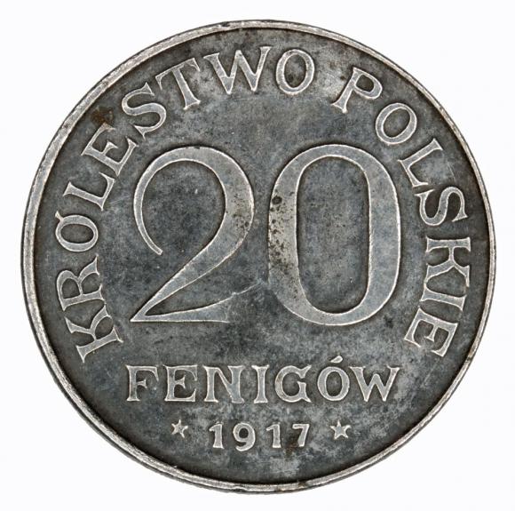 10 pfennig 1917 Polish Kingdom Stuttgart (1)
