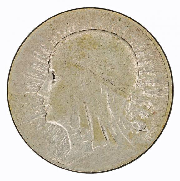 5 zlotych 1932 woman's head Second Polish Republic London (1)