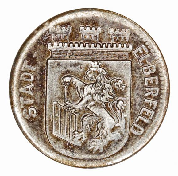 10 pfennig 1917 Elberfeld Rhineland