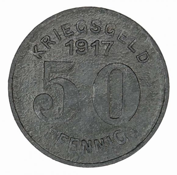 50 pfennig 1917 Elberfeld Rhineland (1)