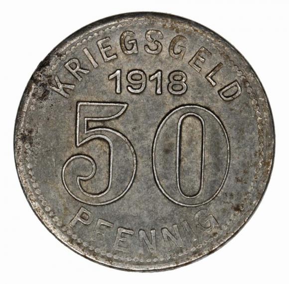 50 pfennig 1917 Elberfeld Rhineland (1)