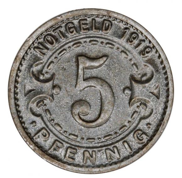 5 pfennig 1919 Witten Westphalia (1)