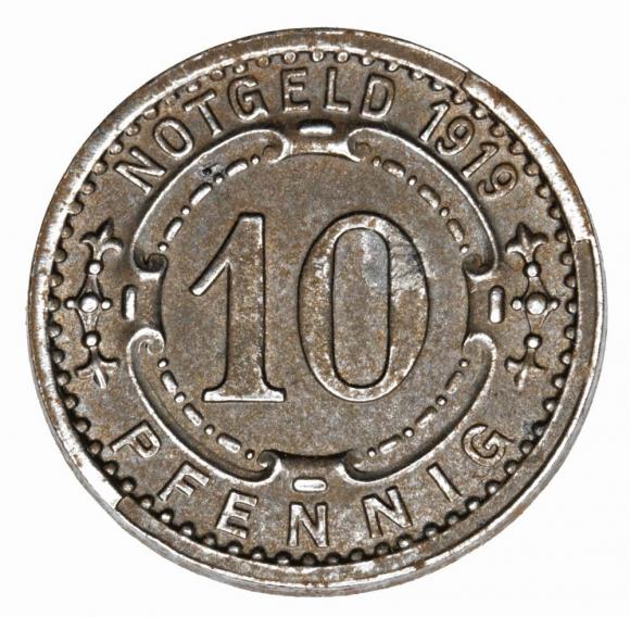 10 pfennig 1919 Witten Westphalia (1)