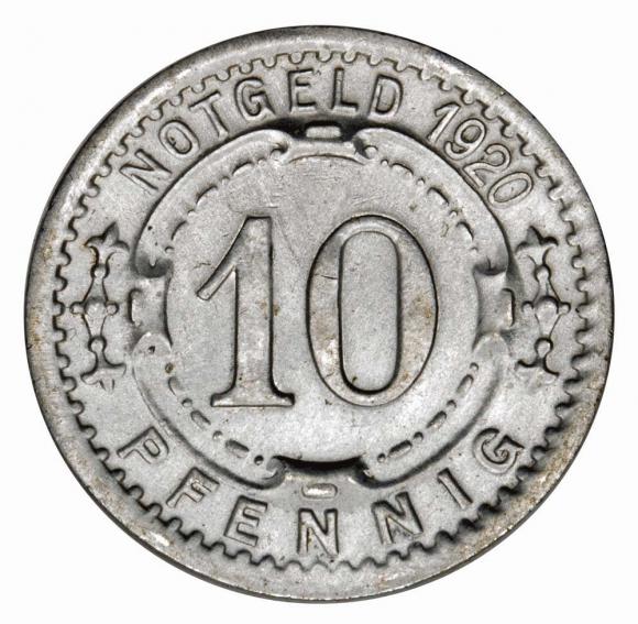 10 pfennig 1920 Witten Westphalia (1)