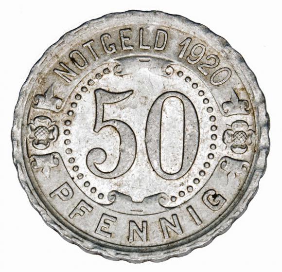 50 pfennig 1920 Witten Westphalia (1)