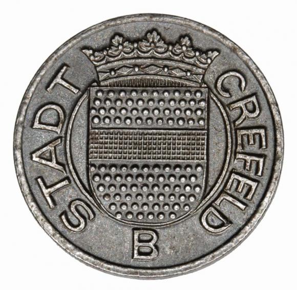 5 pfennig 1918 Crefeld Rhineland (2)
