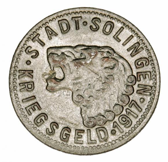 50 pfennig 1917 Solingen Rhineland (1)