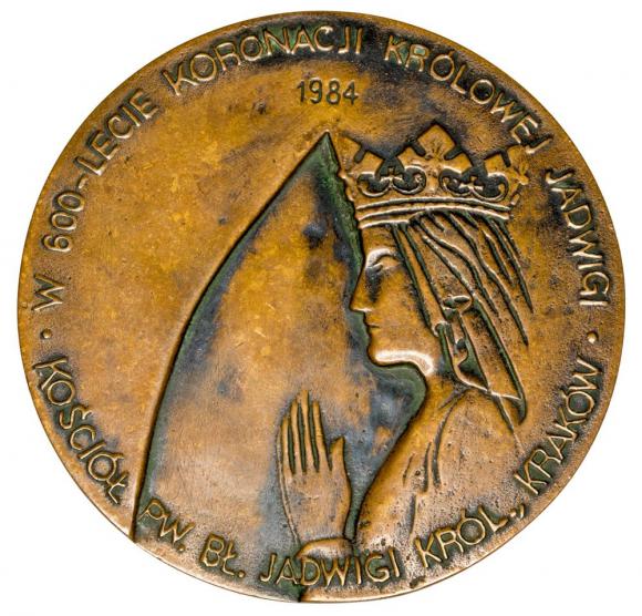 Medal 1984 600 anniversary of the coronation of Queen Jadwiga