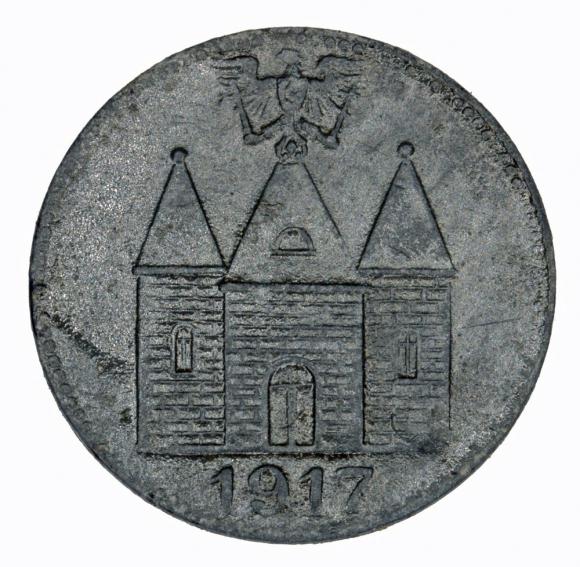 5 pfennig 1917 Wittenberge Brandenburg (2)