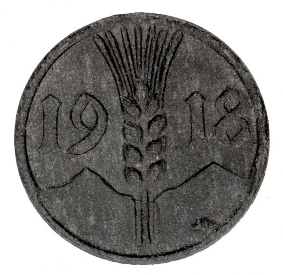 5 pfennig 1918 Traunstein Bavaria (2)