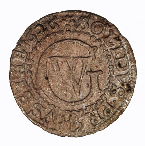 Schilling 1626 George William Duchy of Prussia Kaliningrad (1)