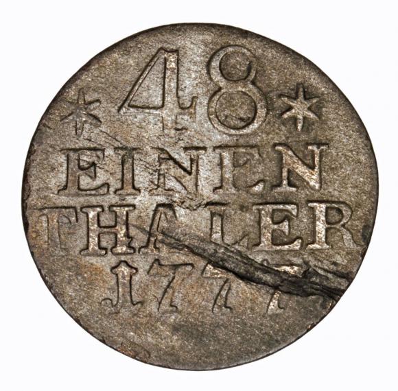 1/48 thaler 1777 A Frederick the Great Germany Berlin (2)